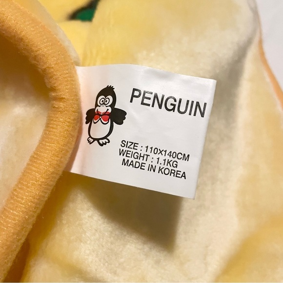 Vintage Bambi Thumper Blanket Penguin Heavy Throw - Picture 6 of 16